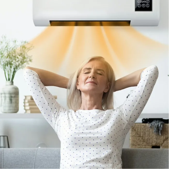 Enjoy gentle warmth with Heatoor